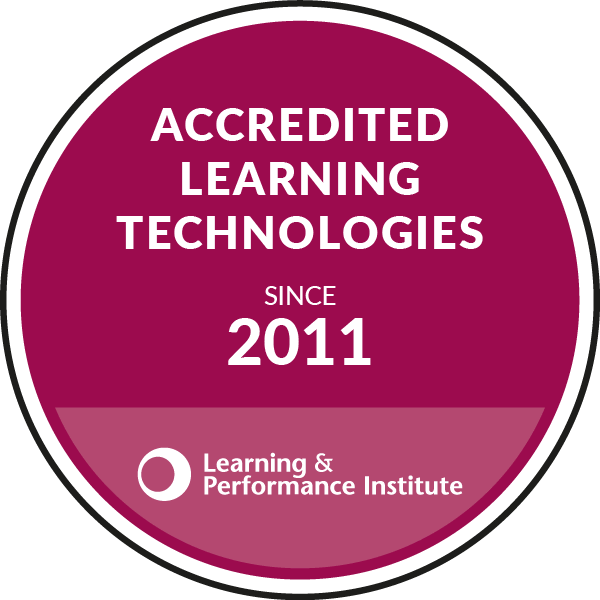 Accredited learning technologies since 2011